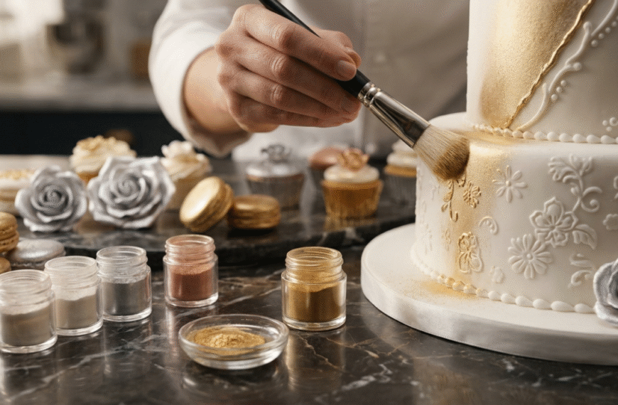 Tips for Long-Lasting Shine with Edible Luster Dust